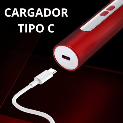 Peine Masajeador Eléctrico 3 en 1: Aplicador de Aceite Capilar y Terapia de Luz Roja 660nm para el Crecimiento del Cabello